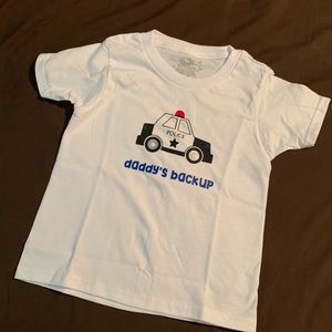 Daddy’s Backup 2T/3T T-shirt